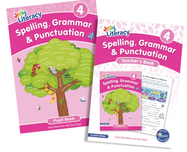Spelling, Grammar & Punctuation Teacher & Pupil Book 4 Bundle